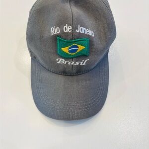 Gray Rio de Janeiro Cap with adjustable strap unisex hat